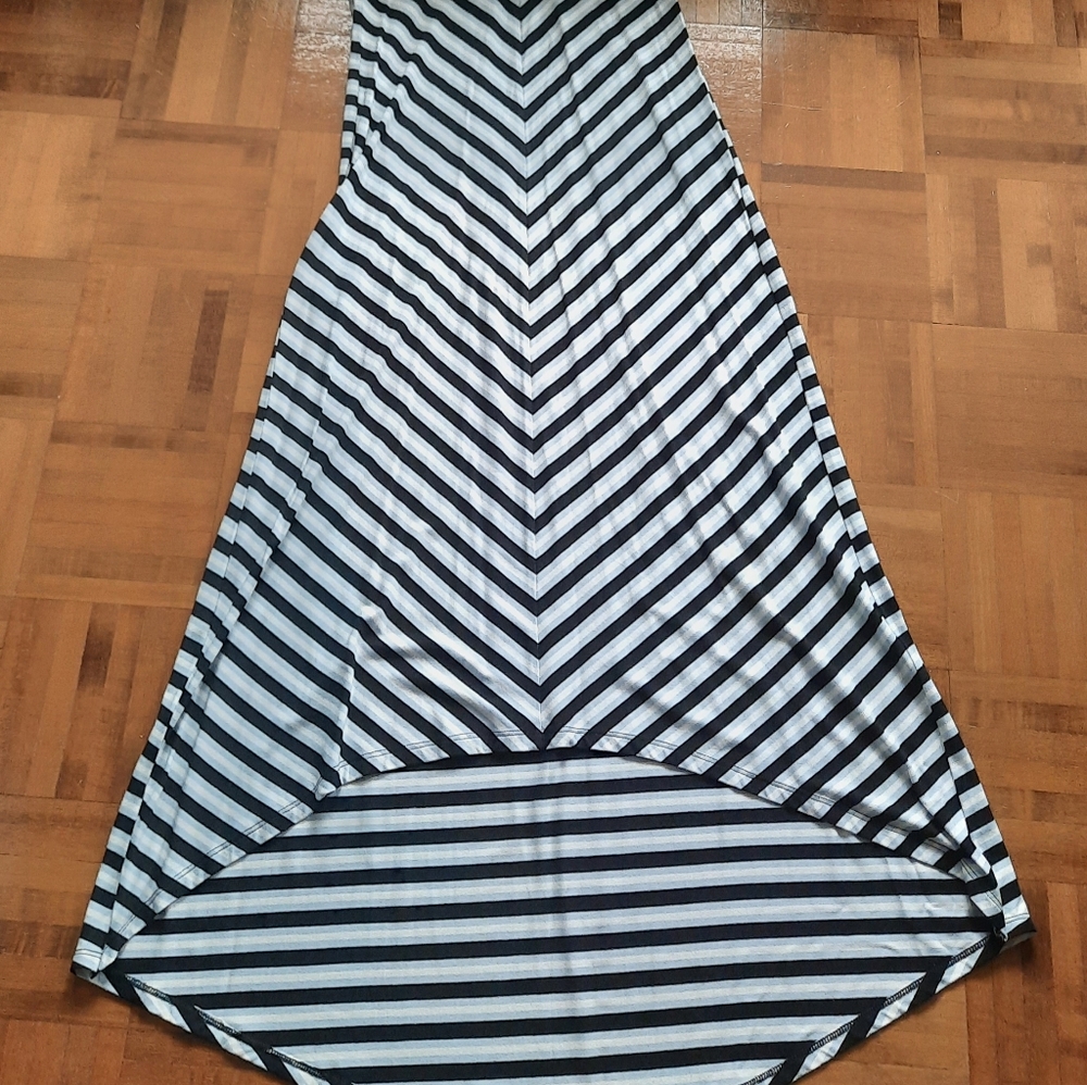 Long Stripe Skirt